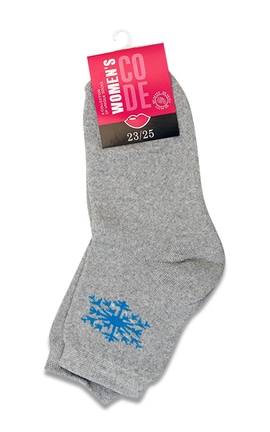 WOMEN'S CODE-Носки женские Women`s Code махровые в ассортименте размер 23-25-9210000051839-