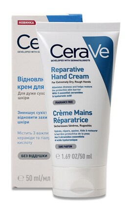 CERAVE-Крем для рук CeraVe Відновлюючий для сухої шкіри 50 мл-3337875597319-
