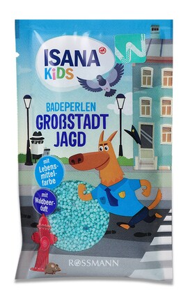 ISANA KIDS-Перлини для ванн Isana kids колір блакитний 60 г-4305615653297-