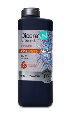 DICORA URBAN FIT-Шампунь для чоловіків Dicora Urban Fit 2 in 1 400 мл-8480029434956-