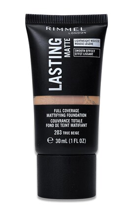 RIMMEL-Тональна основа Rimmel Lasting Matte тон 203 True Beige 30 мл-3614226899699-