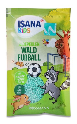 ISANA KIDS-Перлини для ванн Isana kids колір зелений 60 г-4305615653259-
