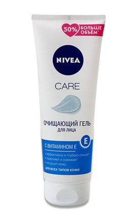 NIVEA-Очищуючий гель для вмивання обличчя Nivea з вітаміном E 225 мл-4005900761439-