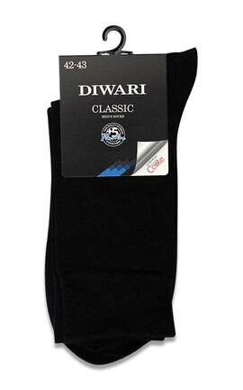DIWARI-Шкарпетки чоловічі Conte Diwari розмір 27 Чорні 1 шт-4811473015653-