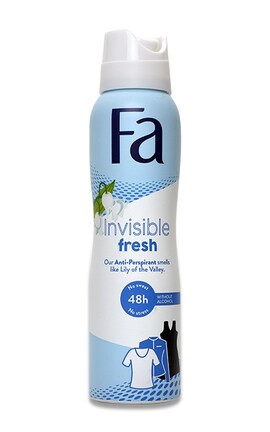 FA-Дезодорант-спрей Invisible Fresh 150 мл-9000101251340-
