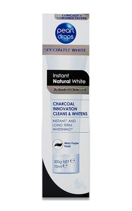 PEARL DROPS-Зубна паста Pearl Drops Instant Natural White, 75 мл-5010724529959-