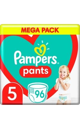 PAMPERS-Підгузки-трусики дитячі Pampers Pants розмір 5 Junior 12-17 кг 96 шт-8006540069509-