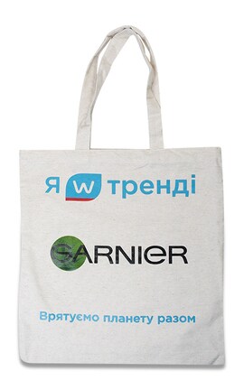 NOVA АВОСЬКА-Еко сумка Garnier Врятуємо планету разом 1 шт-4820206190628-