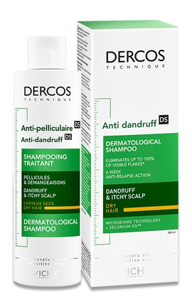 VICHY-Шампунь для волос Vichy Dercos Против перхоти 200 мл-3337871319861-