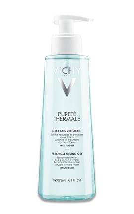 VICHY-Гель для умывания лица очищающий Vichy Purete Thermal для всех типов кожи 200 мл-3337871330125-
