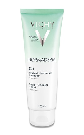VICHY-Засіб для очищення обличчя Vichy Normaderm 125 мл-3337871323325-