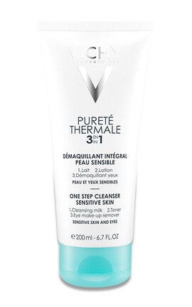 VICHY-Средство для снятия макияжа Vichy Purete Thermal 3 в 1200 мл-3337871302986-
