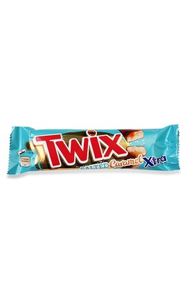 TWIX-Печиво пісочне Twix Xtra Salted Caramel з солоною карамеллю, 75 г 75 г-5000159528894-
