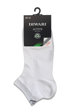 DIWARI-Шкарпетки чоловічі Conte Diwari Active pозмір 25 Білі 1 шт-4810226012246-