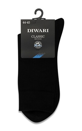 DIWARI-Шкарпетки чоловічі Conte Diwari Classic pозмір 29 Чорний 1 шт-4811473022064-