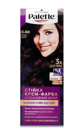 PALETTE-Крем-фарба Palette 3-68 (R2) Червоне дерево 1 шт-4015100431698-