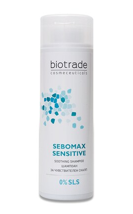 BIOTRADE-Шампунь для волосся Biotrade Sebomax Sensetive для чутливої шкіри голови 200 мл-3800221840655-
