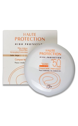 AVENE-Сонцезахисний компакт для обличчя Avene Spf 50+ тон Бежевий 10 г-3282770100228-