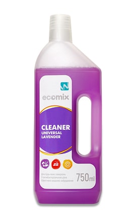 ECOMIX-Засіб для миття Ecomix Лаванда універсальний з антибактеріальною дією 750 мл-4820167005849-