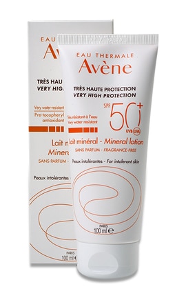 AVENE-Молочко сонцезахисне Avene Spf 50+ мінеральне 100 мл-3282779355872-