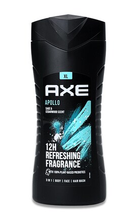 AXE-Гель для душу Axe Аполло 3 в 1 для чоловіків 400 мл-8711700796712-