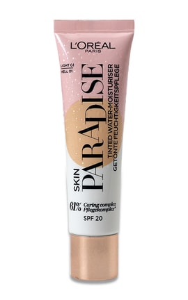 L'OREAL PARIS-Тональний крем L'Oreal Paris Skin Paradise зволожуючий для обличчя тон 01 Light 30 мл-3600523880072-