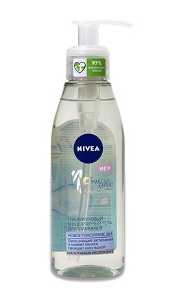 NIVEA-Мицеллярный гель Nivea Make Up Expert гиалуроновый, 150 мл-4005900862778-