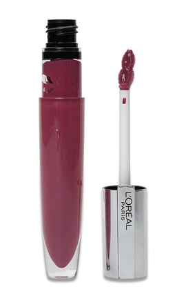 L'OREAL PARIS-Блиск для губ L'Oreal Paris Brilliant Signature з ефектом об'єму тон 416 Raise 7 мл-3600523971381-