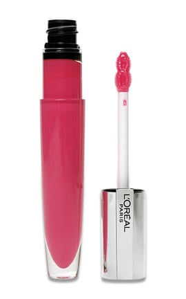 L'OREAL PARIS-Блиск для губ L'Oreal Paris Brilliant Signature з ефектом об'єму тон 408 I Accentuare 7 мл-3600523971343-