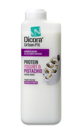 DICORA URBAN FIT-Крем-гель для душу Dicora Urban Fit Protein Yogurt&PistaChio 400 мл-8429871991538-