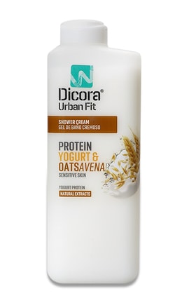 DICORA URBAN FIT-Крем-гель для душу Dicora Urban Fit Protein Yogurt&Oats, 400 мл 400 мл-8429871991514-