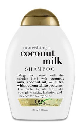OGX-Шампунь для волосся Ogx Coconut Milk Живильний 385 мл-22796970053-