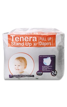 TENERA-Подгузники-трусики детские Tenera Stand Up Junior размер 12-25 кг 24 шт-8681628151859-