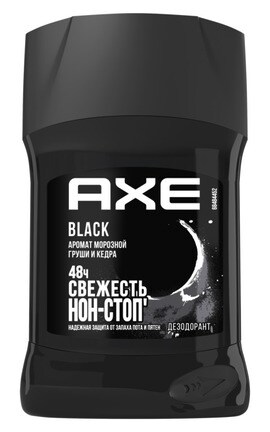 AXE-Антиперспірант-олівець чоловічий Axe Black 50 мл-75048099-