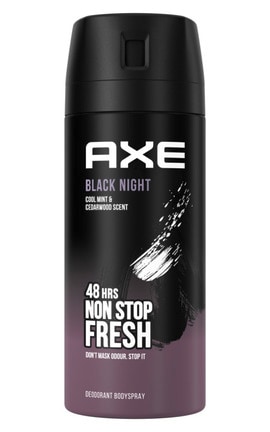 AXE-Дезодорант-спрей мужской AXE Black Night 150 мл-8690637746765-
