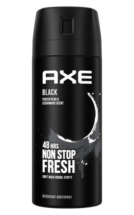 AXE-Дезодорант-спрей чоловічий AXE Black 150 мл-8710447285633-