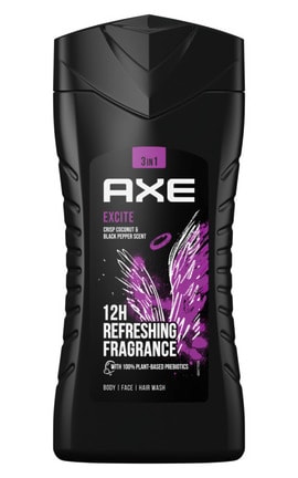 AXE-Гель для душу чоловічий Аxe Ексайт 250 мл-8710447276587-