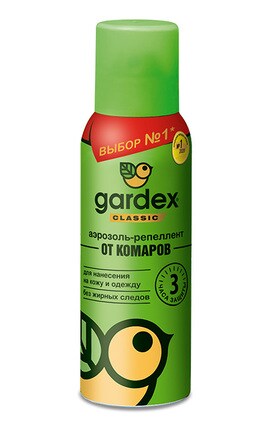 GARDEX-Аерозоль-репелент Gardex Classic від комарів-5904114080024-