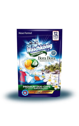WASCHKONIG-Капсулы для стирки Waschkonig Universal Bora Bora 12 шт-4260418932928-