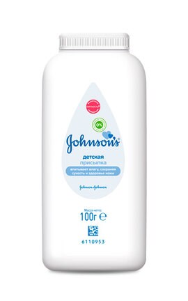 JOHNSON'S-Детская присыпка Johnson’s Baby 100 г-3574660026726-