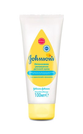 JOHNSON'S-Крем детский Johnson's Baby Заботливый уход 100 мл-3574660650822-