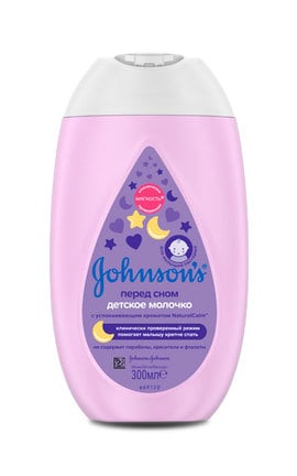 JOHNSON'S-Молочко детское Johnson’s Baby Перед сном 300 мл-3574669908160-