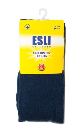 ESLI-Колготки дитячі Esli Children розмір 140-146 Темно-сині 1 шт-4810226506813-
