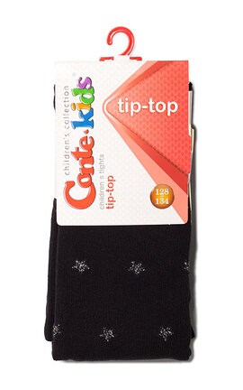 CONTE KIDS-Колготки дитячі Tip-Top Conte-Kids розмір 140-146 Чорні 1 шт-4810226512760-