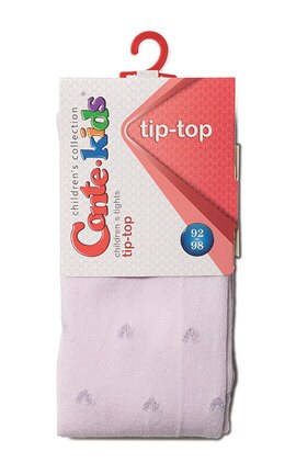 CONTE KIDS-Колготки дитячі Tip-Top Conte-Kids розмір 104-110 Білі 1 шт-4810226512609-