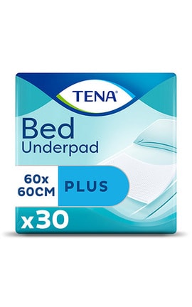 TENA-Подгузники детские Tena Bed Plus 60x60 см 30 шт.-7322540800746-