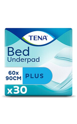 TENA-Пеленки детские Tena Bed Plus 60x90 см 30 шт-7322540800760-