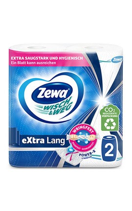ZEWA-Рушник паперовий універсальний Zewa Wisch&Weg 2 шт-7322540973174-