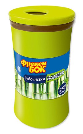 ФРЕКЕН БОК-Зубочистки бамбукові Фрекен Бок 250 шт-4823071635829-