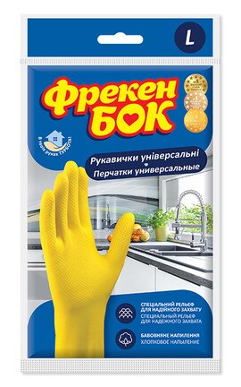 ФРЕКЕН БОК-Рукавиці для прибирання Фрекен Бок розмір L 1 шт-4820048480260-